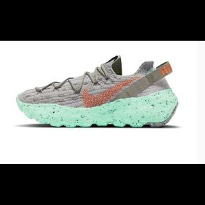 Nike Men’s Gray & Mint Crater Impact Running Shoe